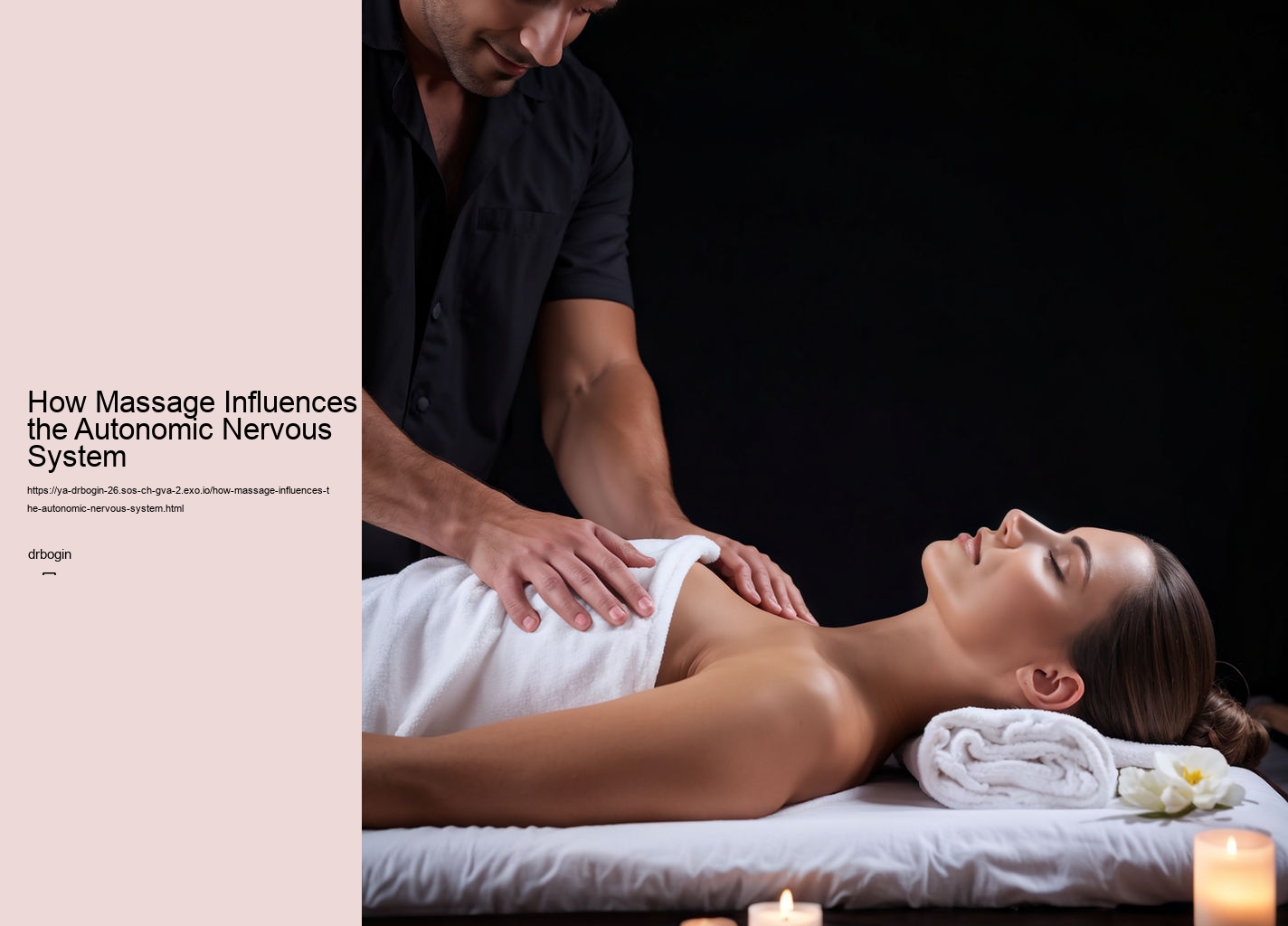 How Massage Influences the Autonomic Nervous System